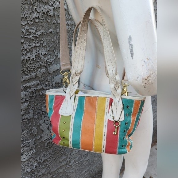 Vintage‎ fossil patch bag - Picture 1 of 16